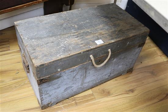 A tool chest and tools W.74cm